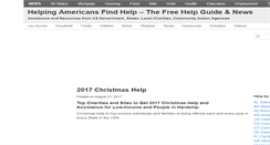 Desktop Screenshot of helpingamericansfindhelp.org