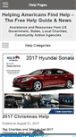 Mobile Screenshot of helpingamericansfindhelp.org